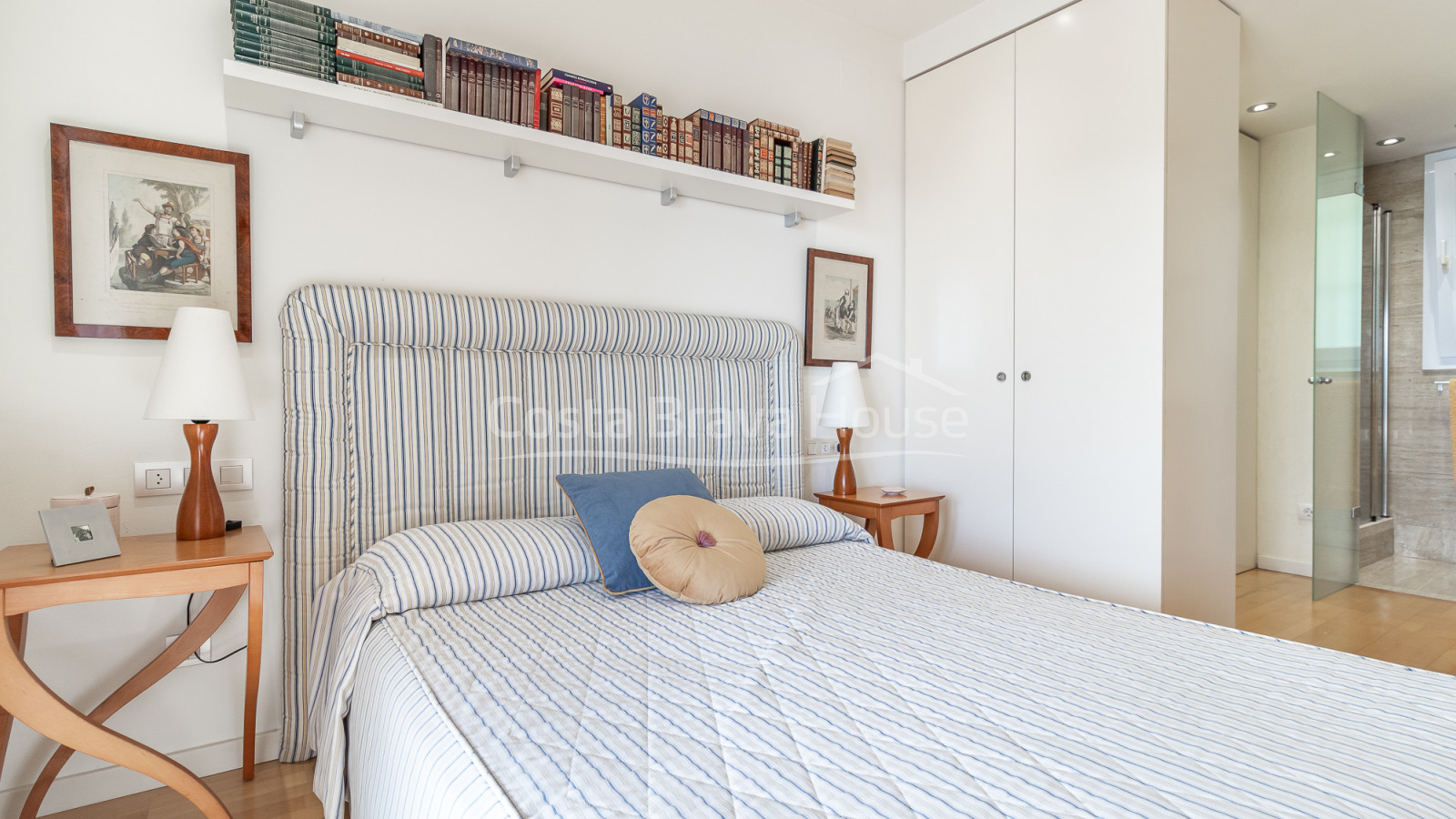 Duplexwoning met zeezicht in Llafranc, Costa Brava.