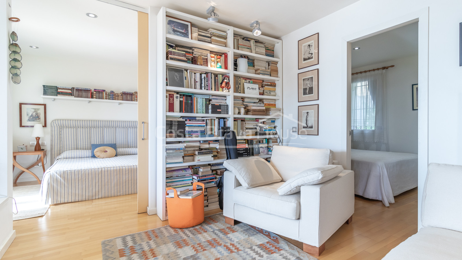 Duplexwoning met zeezicht in Llafranc, Costa Brava.