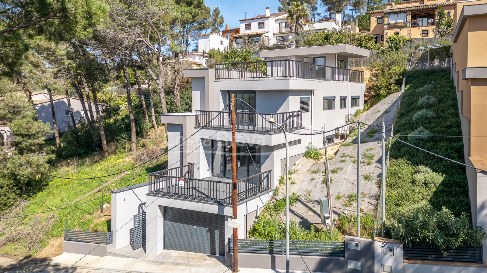 Casa elegant en construcció a Begur, Costa Brava