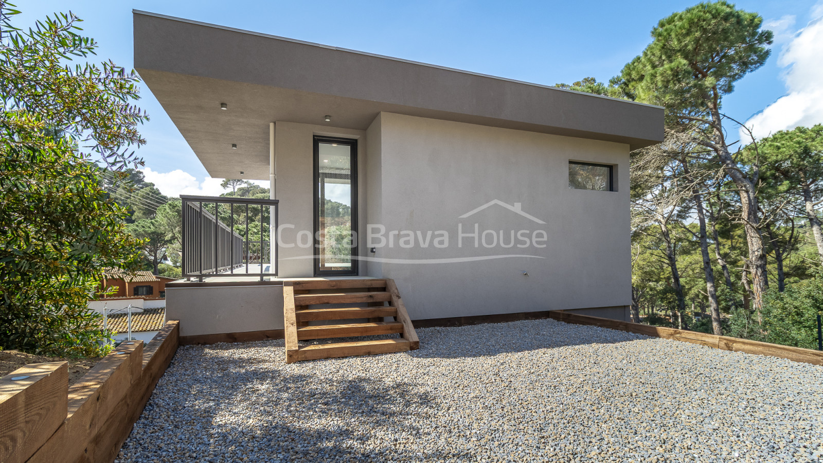 Casa elegant en construcció a Begur, Costa Brava
