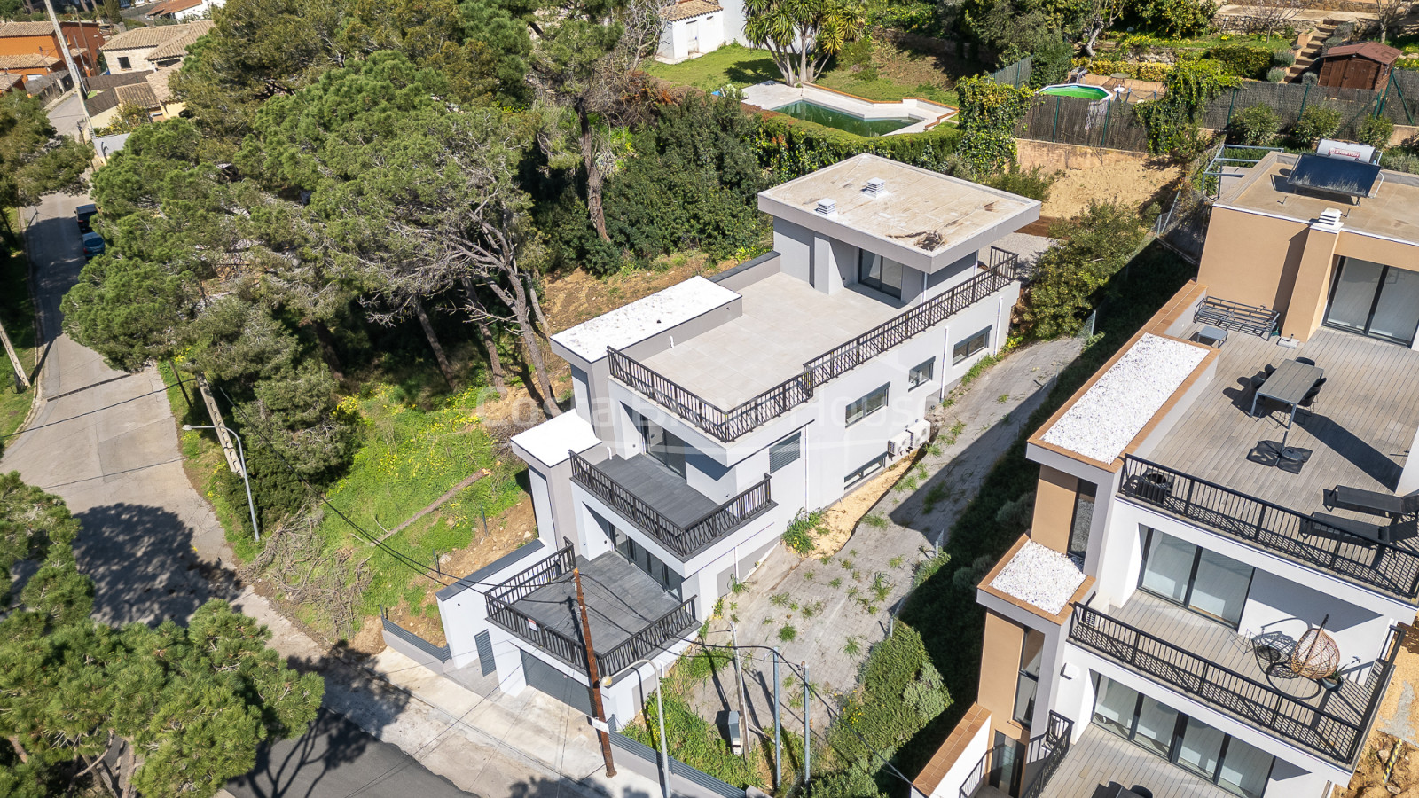 Casa elegant en construcció a Begur, Costa Brava