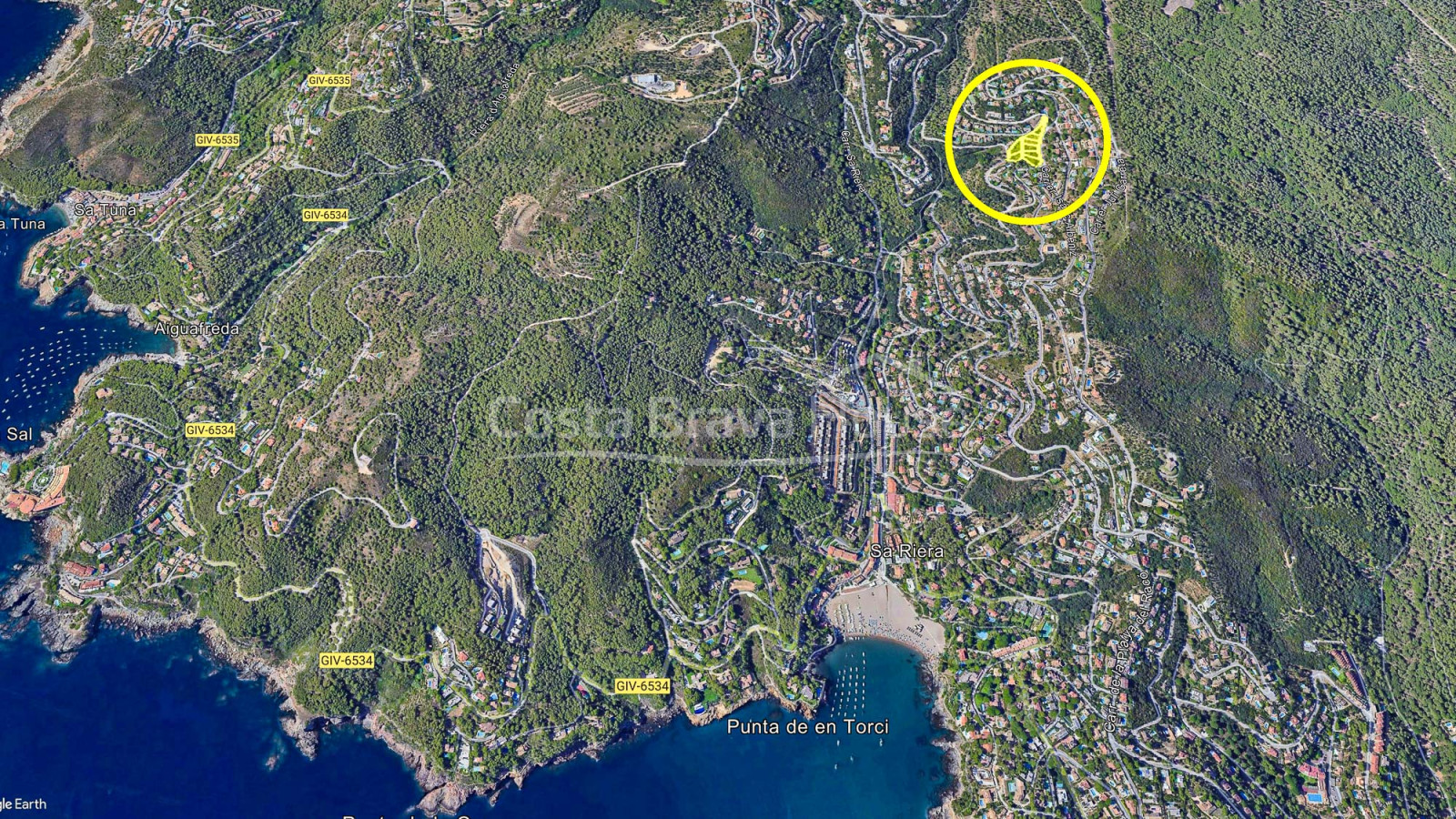 Terreny edificable en venda a Es Valls, Begur