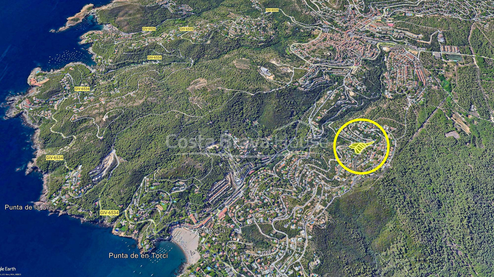 Terreny edificable en venda a Es Valls, Begur