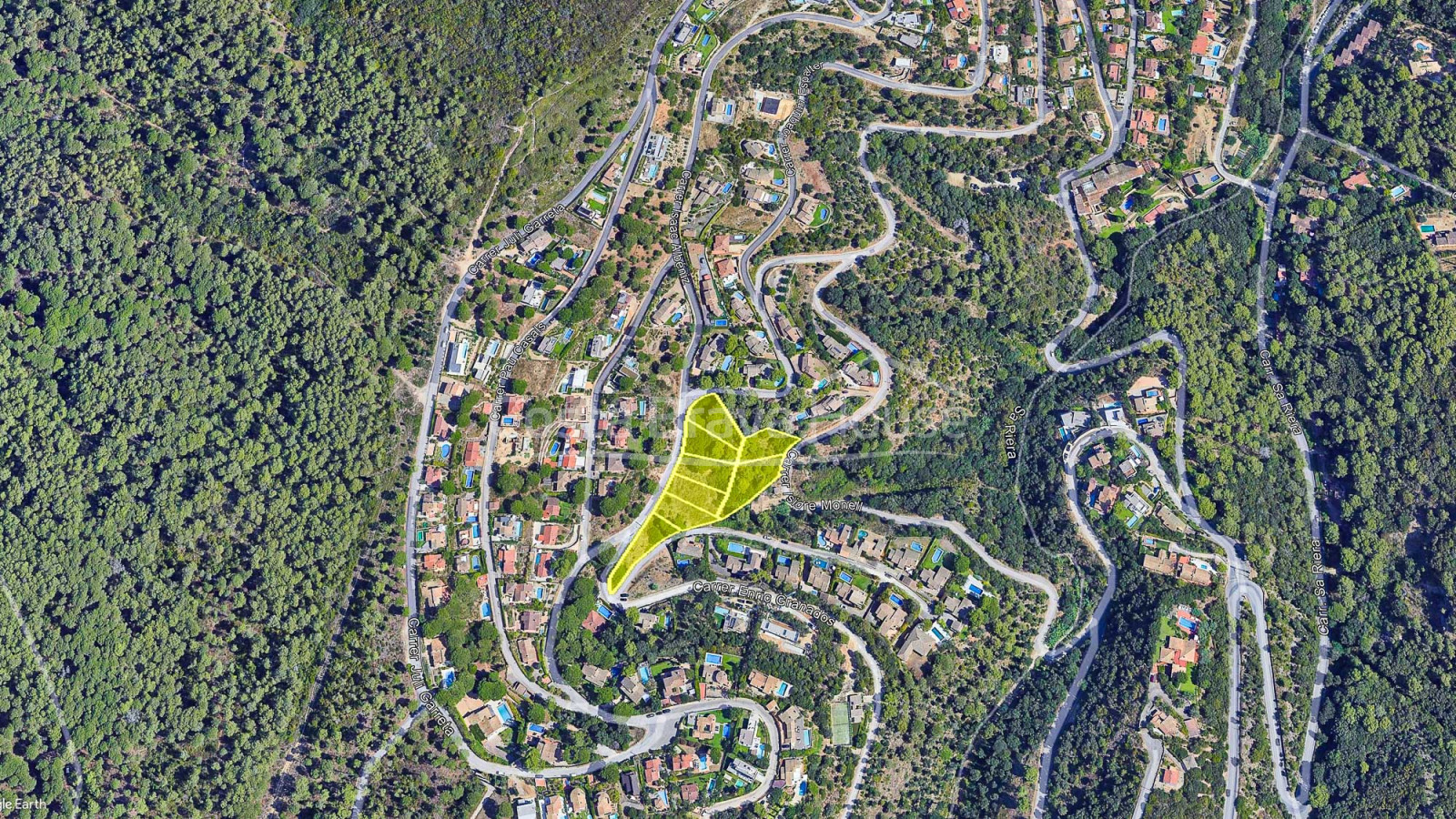 Terreny edificable en venda a Es Valls, Begur