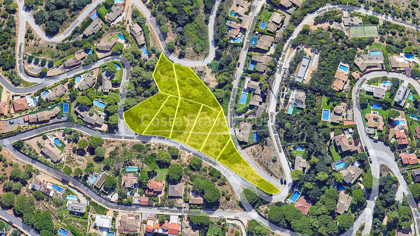 Terreny edificable en venda a Es Valls, Begur