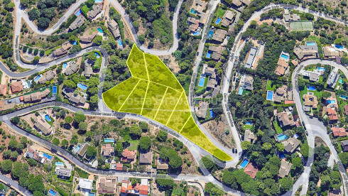 Terreny edificable en venda a Es Valls, Begur