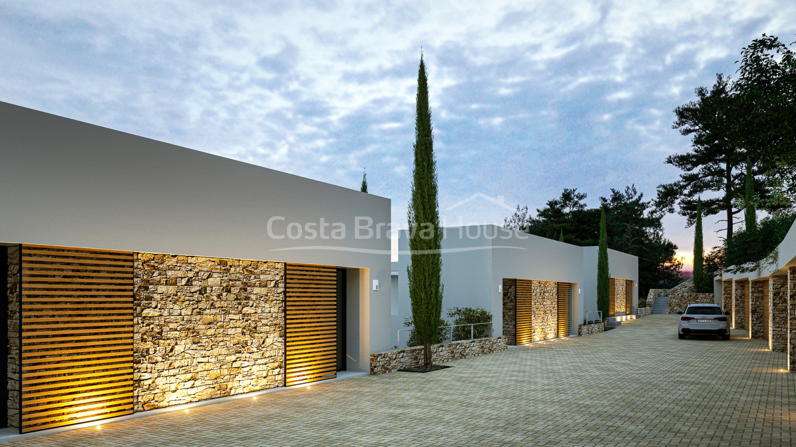 New construction luxury house with garden and pool in Begur