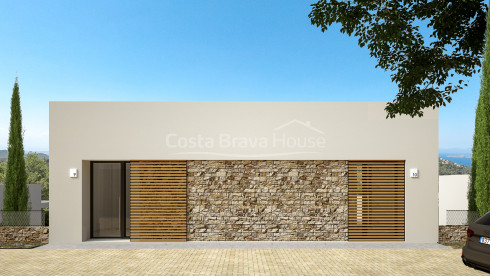 New construction luxury house with garden and pool in Begur