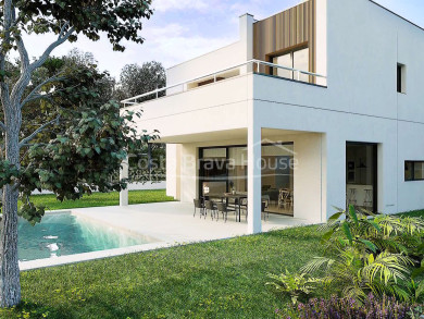 Vivienda de lujo de obra nueva en Calella de Palafrugell, cerca del mar y con piscina privada
