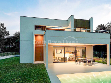 Habitatge d'obra nova de luxe a Calella de Palafrugell, a prop del mar i amb piscina privada