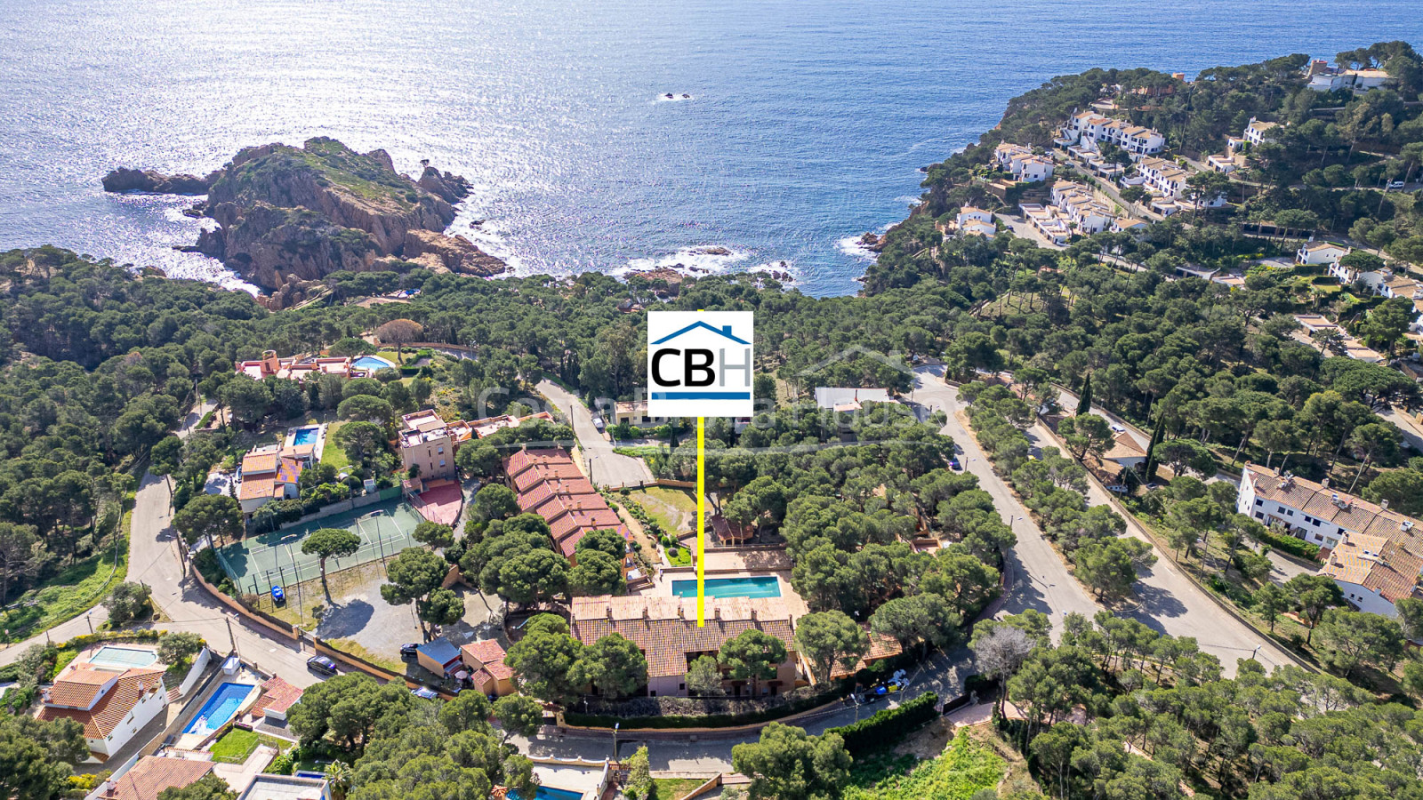 Apartamento en Tamariu con terraza y vistas al mar