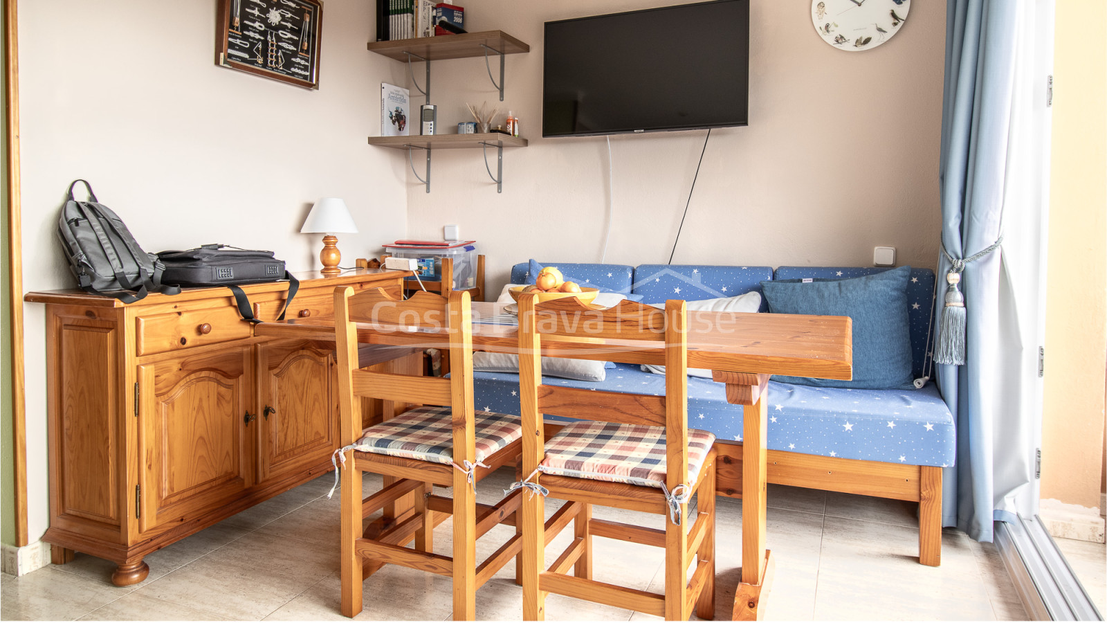 Apartamento en Tamariu con terraza y vistas al mar