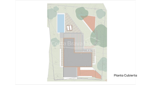 New villa with sea views for sale in Sa Riera, Begur