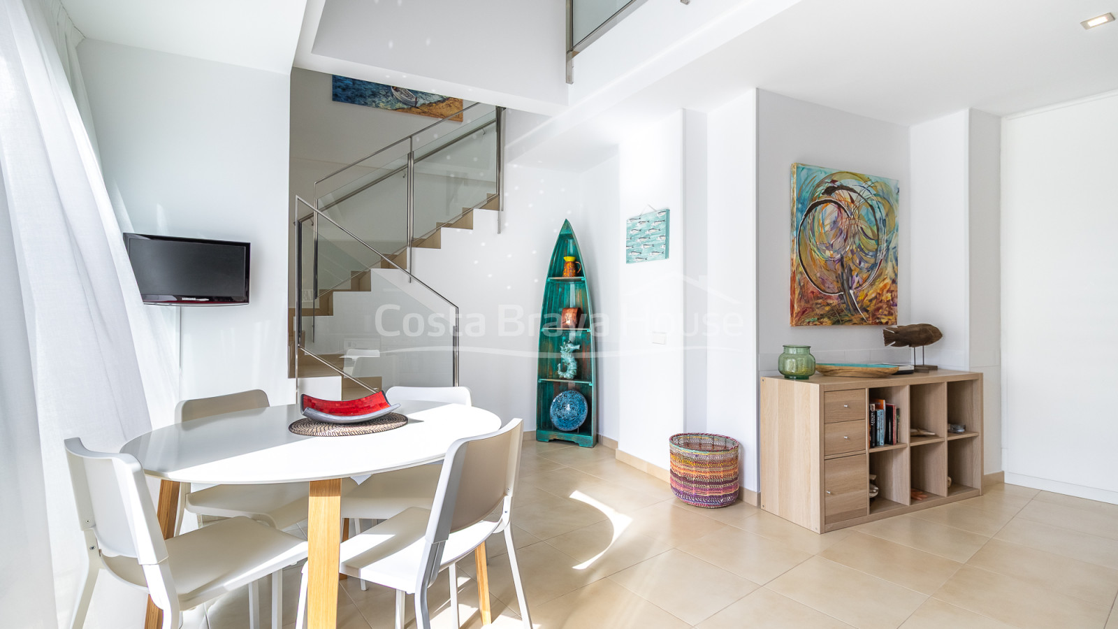 Dúplex en Tamariu con terraza y licencia turística