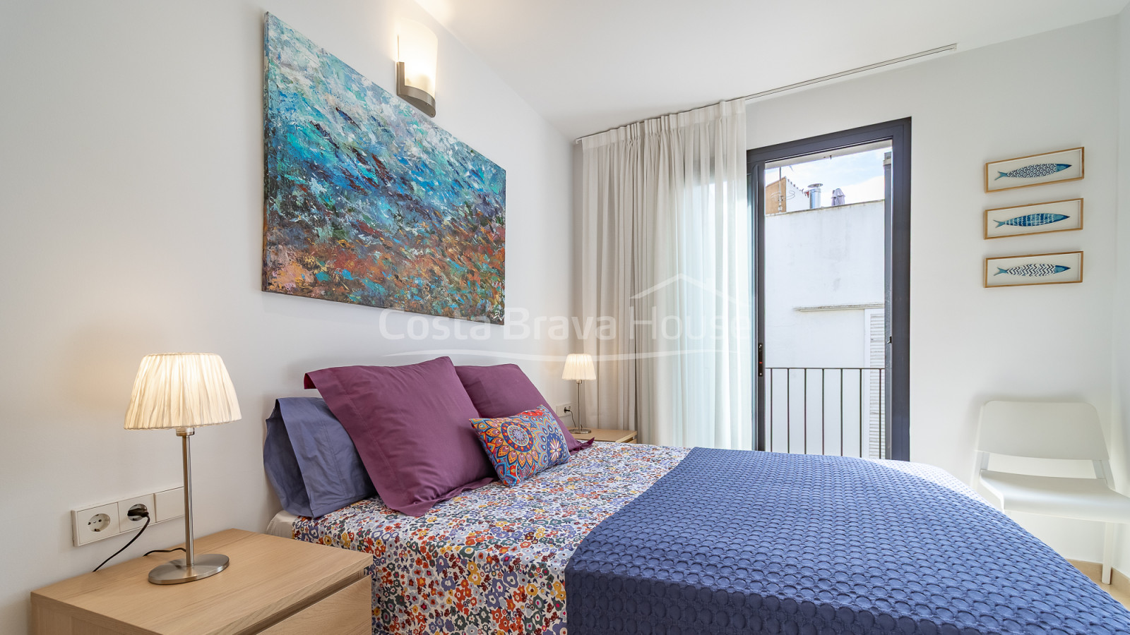 Dúplex en Tamariu con terraza y licencia turística