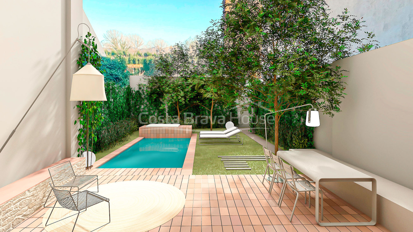 Casa para reformar con jardín en venta en Gualta