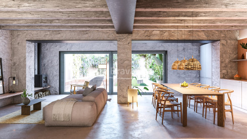 Casa para reformar con jardín en venta en Gualta