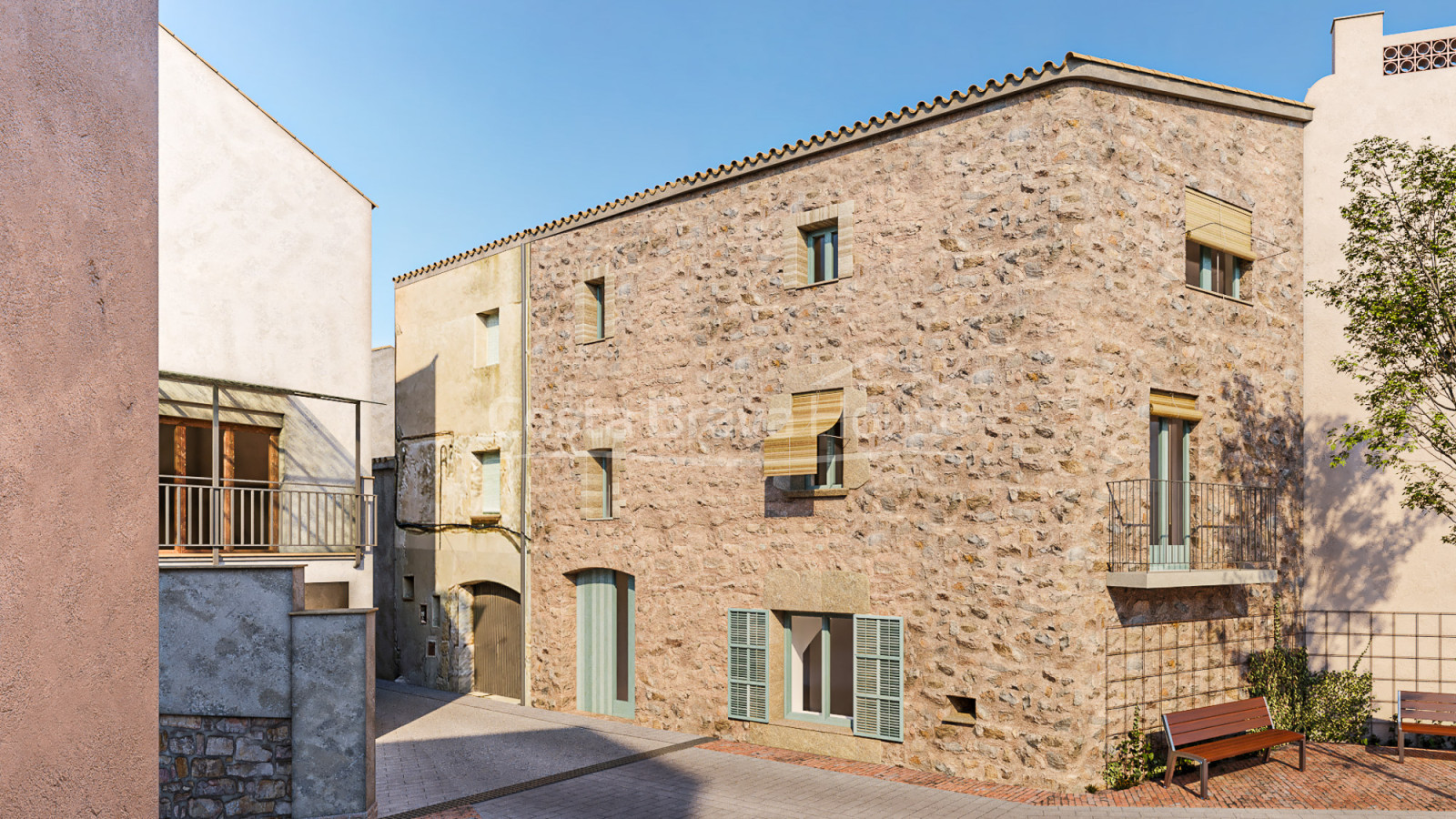 Casa para reformar con jardín en venta en Gualta