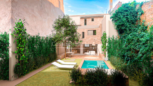 Casa para reformar con jardín en venta en Gualta
