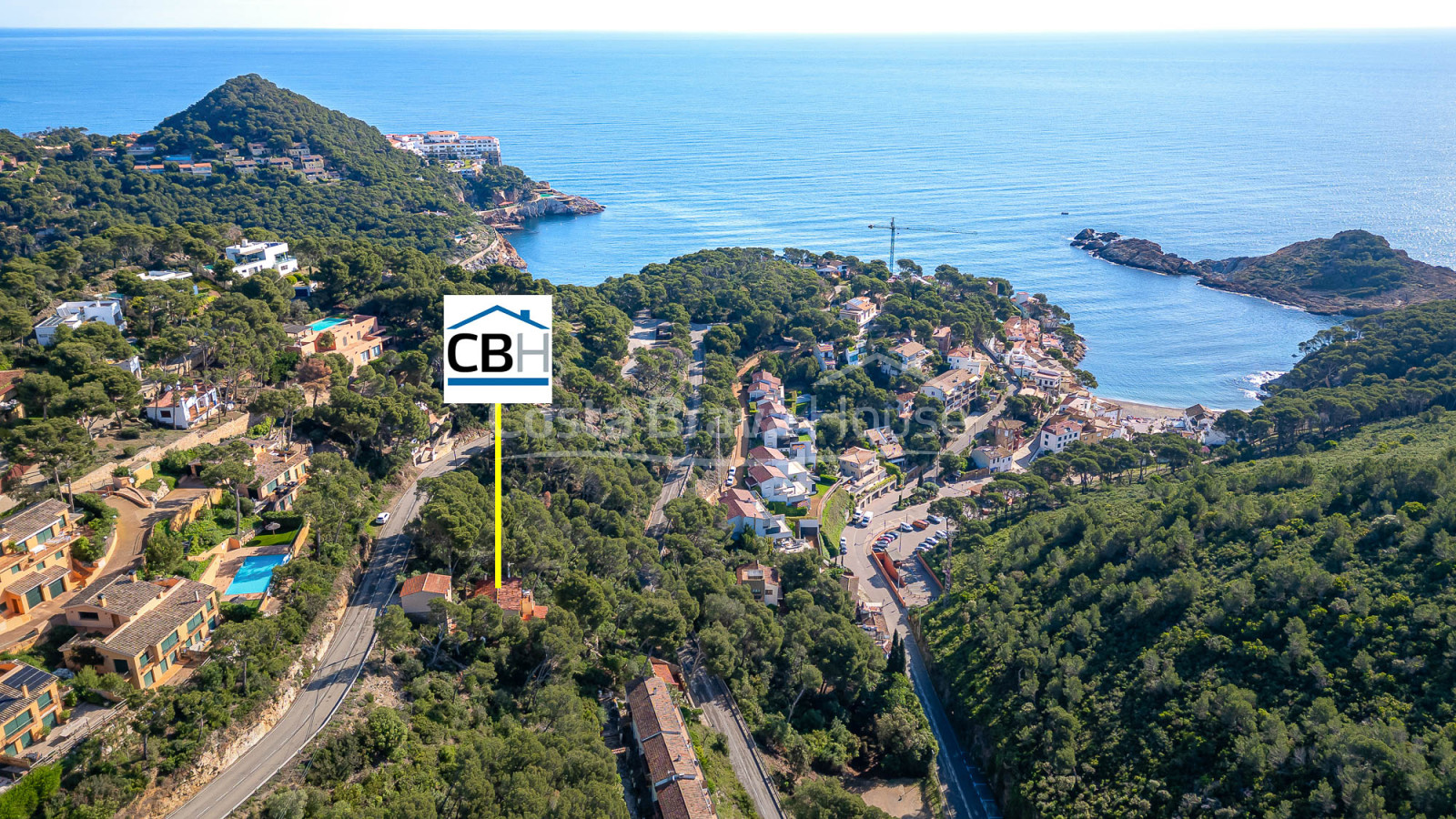 Maison à Sa Tuna, Begur avec vue sur la mer