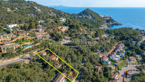 Maison à Sa Tuna, Begur avec vue sur la mer
