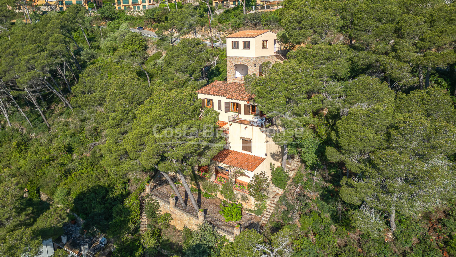 Maison à Sa Tuna, Begur avec vue sur la mer