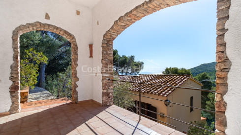 Maison à Sa Tuna, Begur avec vue sur la mer