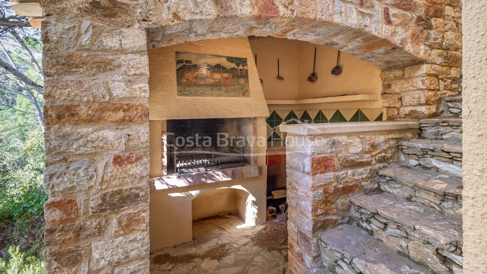 Maison à Sa Tuna, Begur avec vue sur la mer