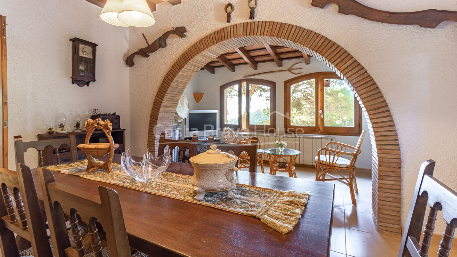 Maison à Sa Tuna, Begur avec vue sur la mer