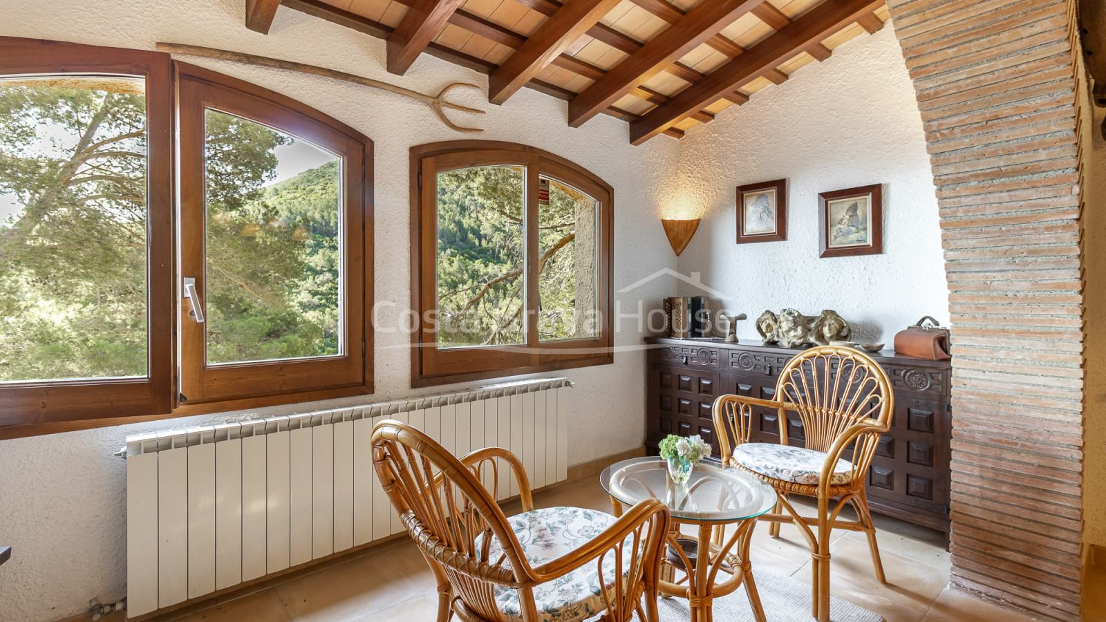 House in Sa Tuna, Begur with sea views