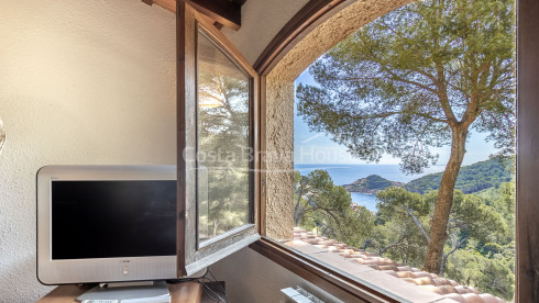 Maison à Sa Tuna, Begur avec vue sur la mer