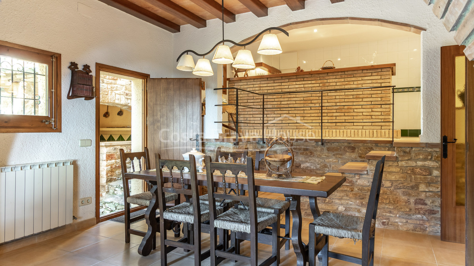 House in Sa Tuna, Begur with sea views