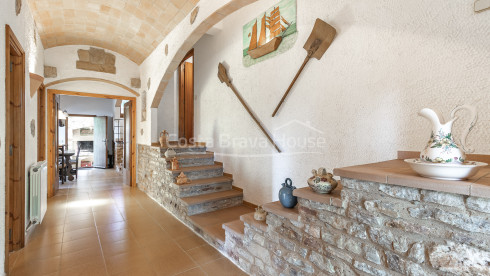 House in Sa Tuna, Begur with sea views