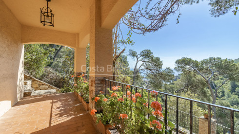 Maison à Sa Tuna, Begur avec vue sur la mer