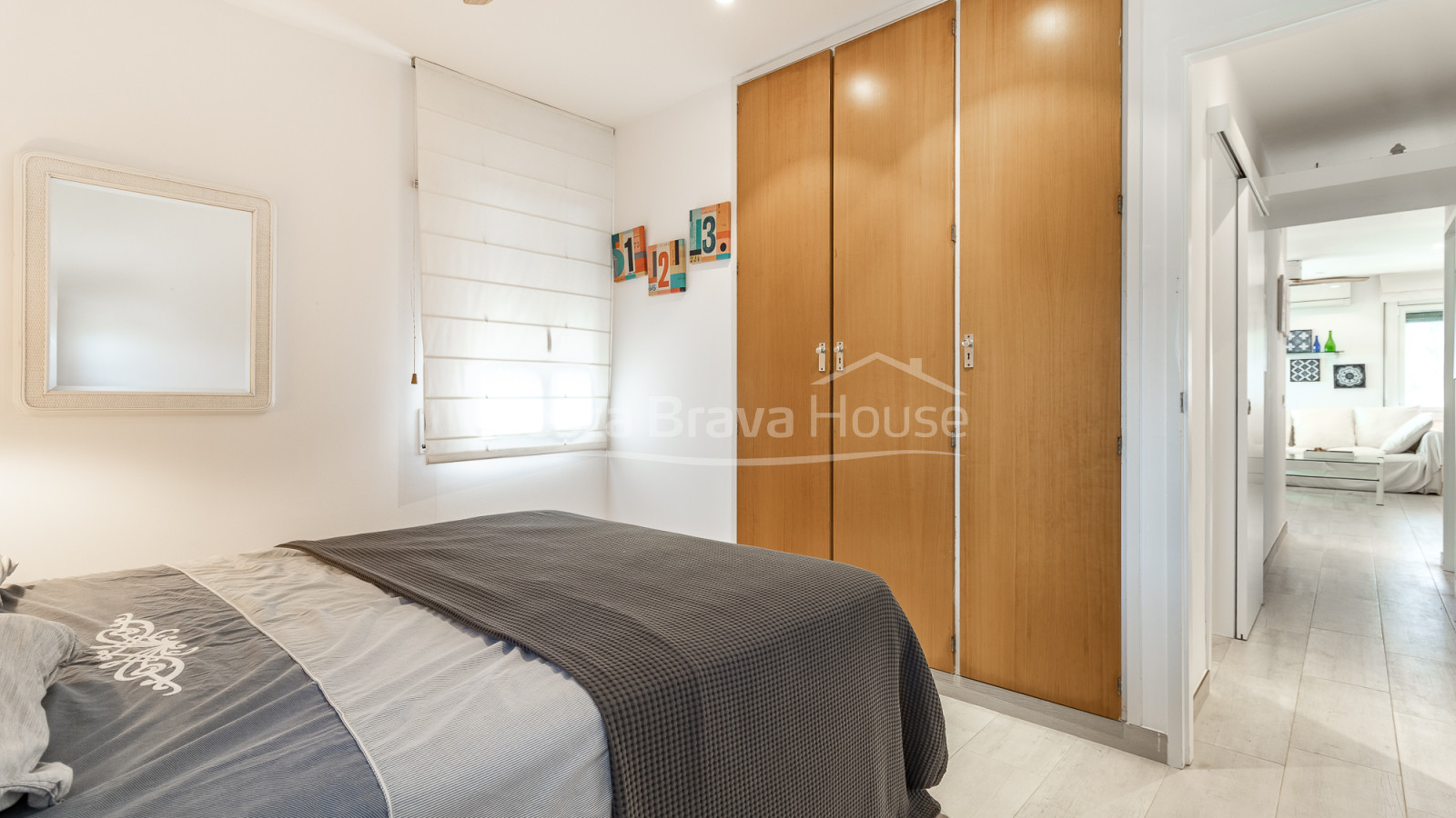 Apartamento en Golfet Calella con terraza y piscina