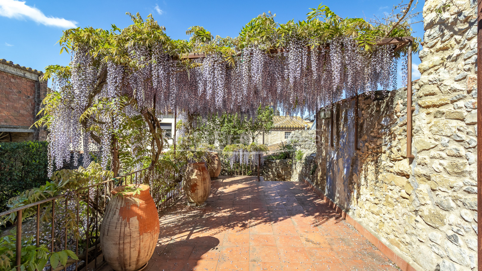 Rustic stone house in Ullà