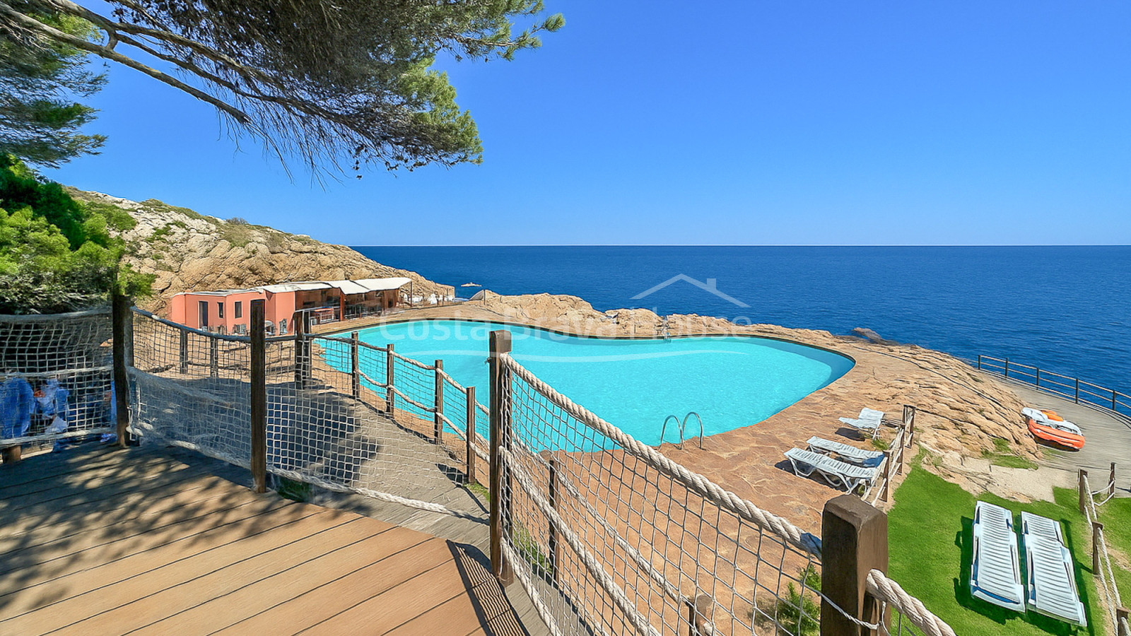 Apartament amb vistes al mar a Cap Sa Sal, Begur