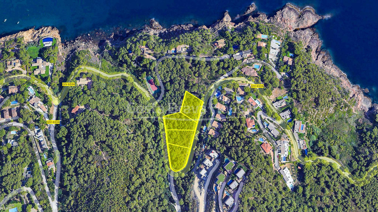 Terreny edificable en venda a Begur, Costa Brava