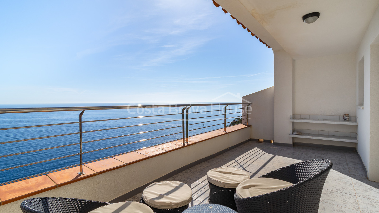 Exclusief appartement met zeezicht in La Borna, Begur