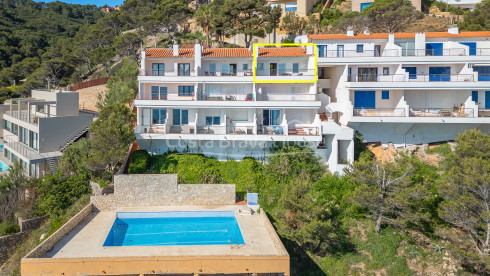 Exclusief appartement met zeezicht in La Borna, Begur