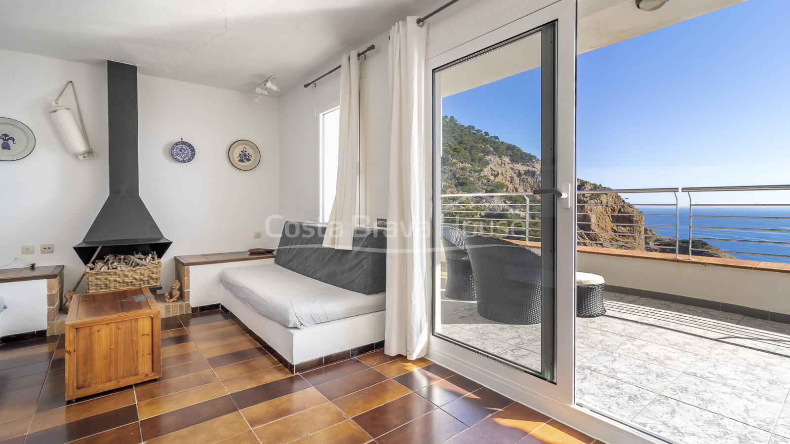 Exclusief appartement met zeezicht in La Borna, Begur