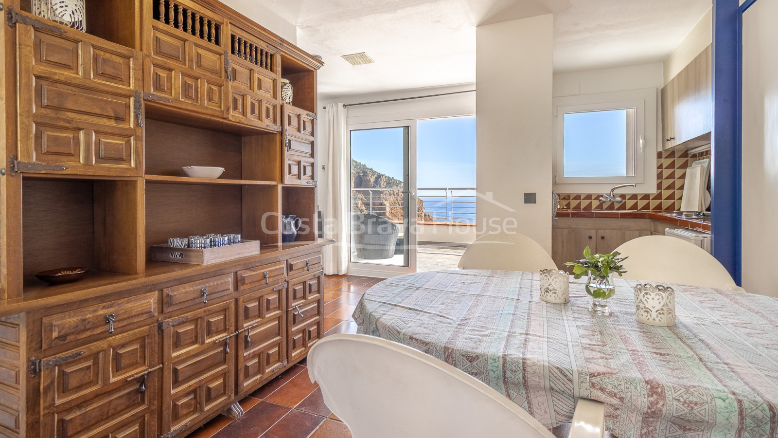 Exclusief appartement met zeezicht in La Borna, Begur