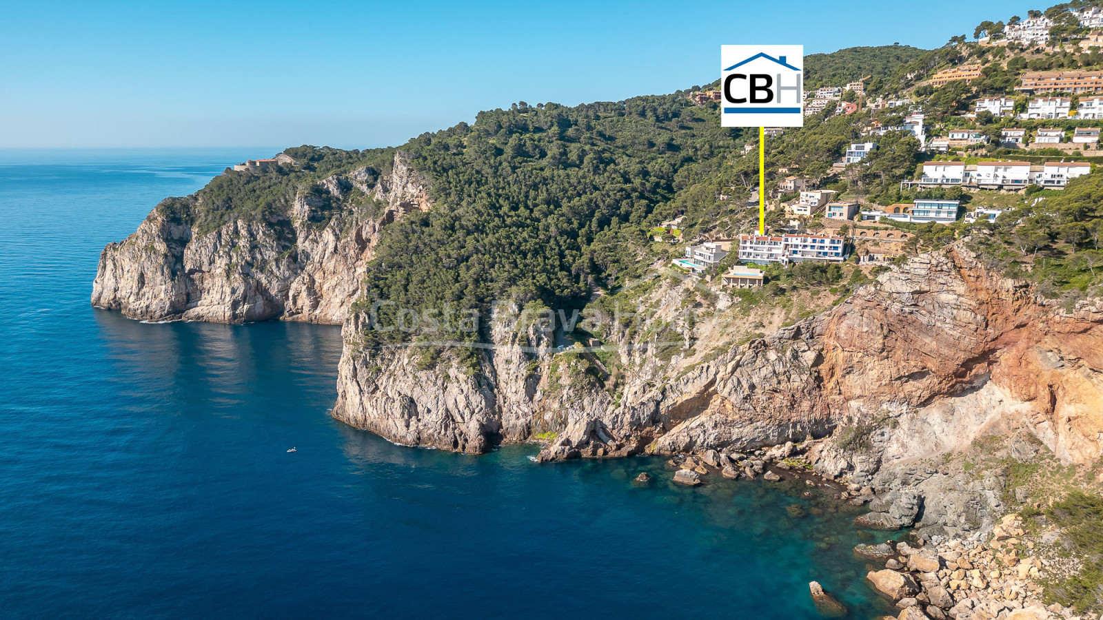 Exclusief appartement met zeezicht in La Borna, Begur