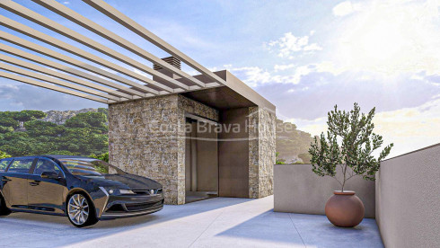 Villa neuve à vendre avec piscine à Sa Riera
