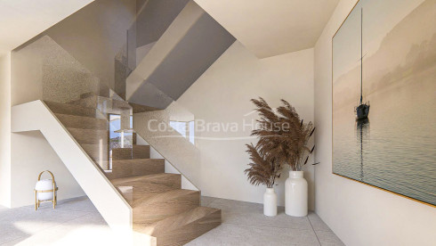 Villa neuve à vendre avec piscine à Sa Riera