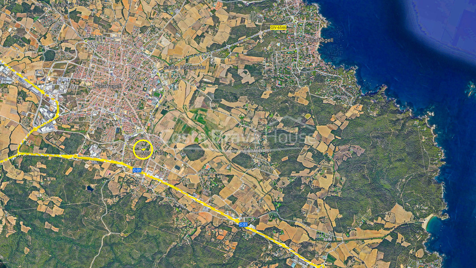 Parcel·la urbanitzable en venda a Mont-ras
