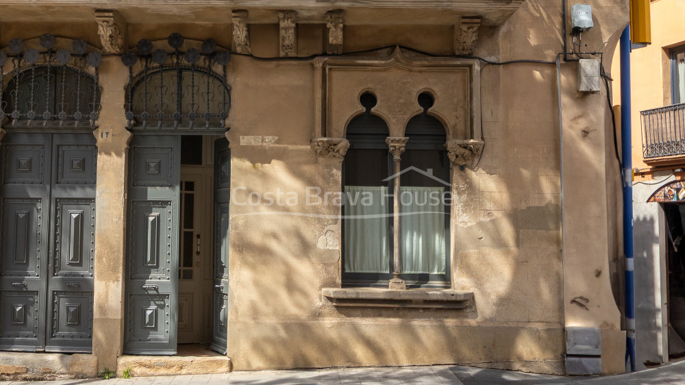 Casa modernista en venda al centre de Palafrugell