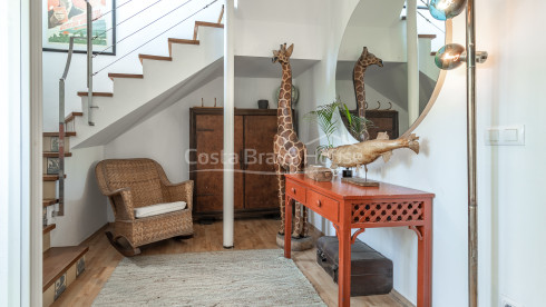 House in Begur with views of the castle