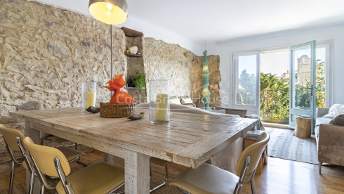 House in Begur with views of the castle