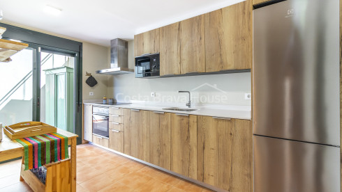 Duplex in Begur with garden and tourist license